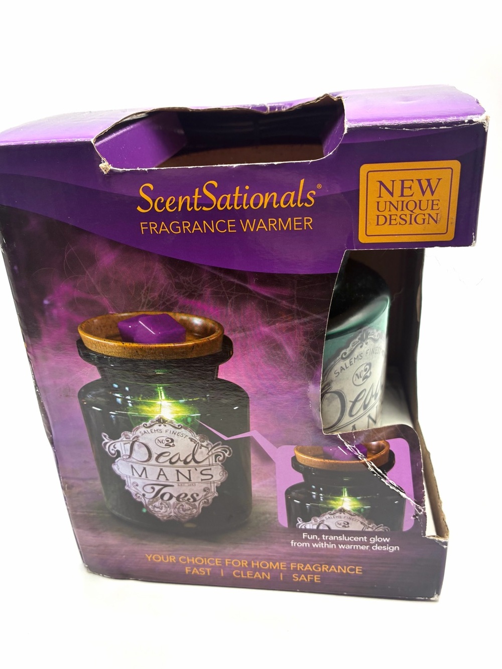 ScentSationals Dead Man’s Toes Halloween Fragrance Wax Warmer Salem Gothic